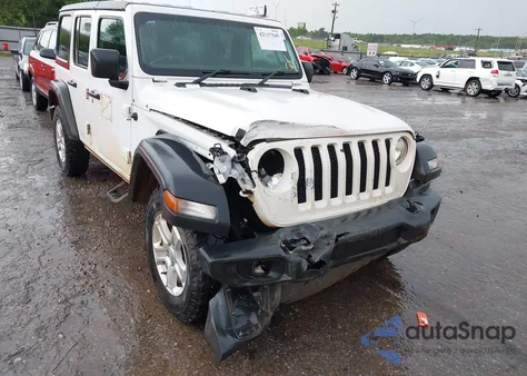 2023 Jeep Wrangler 4-Door Sport Rhd 4X4 z USA, uszkodzony, nr VIN 1C4HJXKN6PW505727